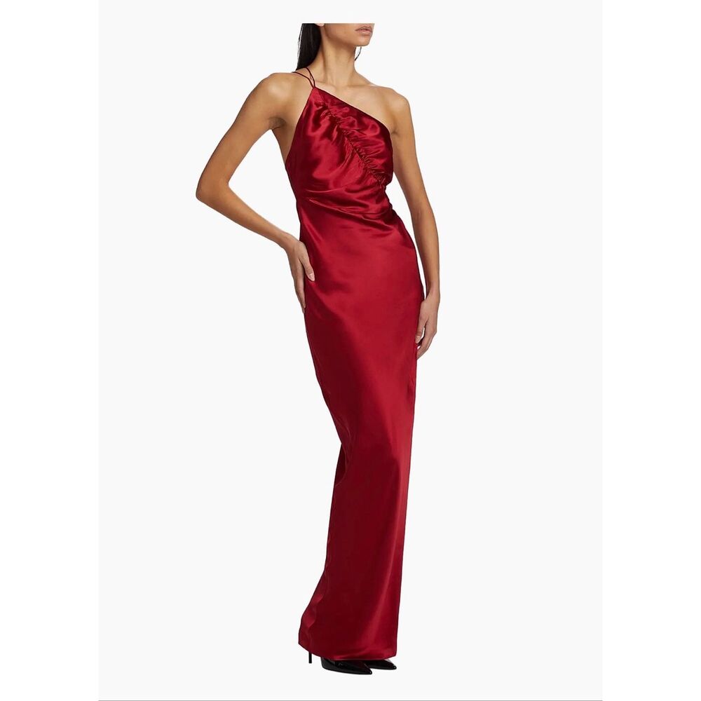 The Sei Leaf Silk Satin Gown $1219 SIZE 2